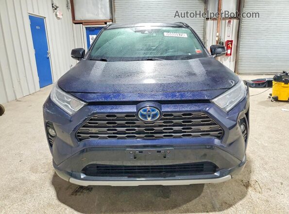 2T3E6RFV5MW025036 2021 TOYOTA RAV4 Blue Widok z przodu