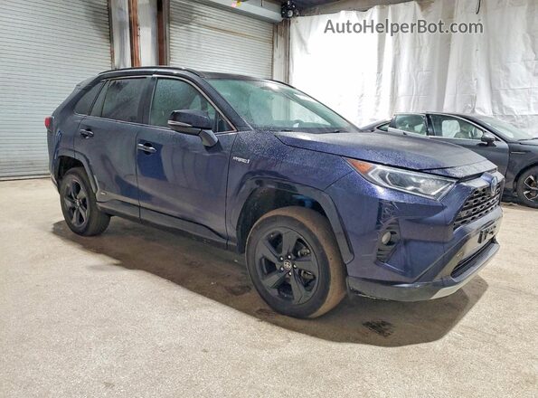 2T3E6RFV5MW025036 2021 TOYOTA RAV4 Blue Przód prawy
