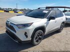 2021 Toyota Rav4 Hybrid Xse Белый vin: 2T3E6RFV7MW004494