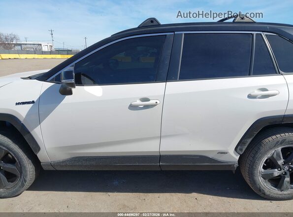 2T3E6RFV7MW004494 2021 TOYOTA RAV4 HYBRID Белый Панорамный вид салона 360°