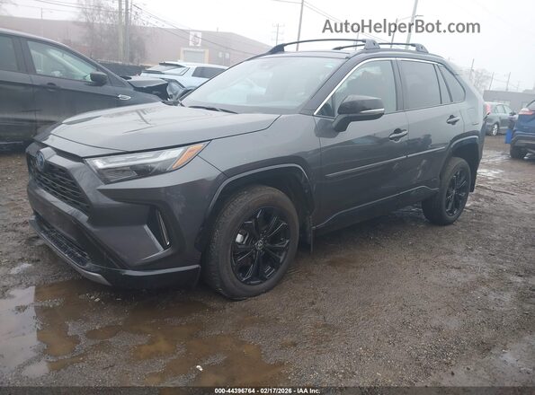 2T3E6RFV8PW041395 2023 TOYOTA RAV4 HYBRID Gray Przód lewy