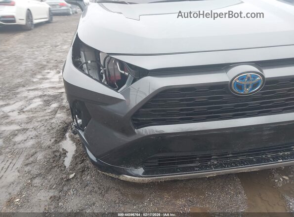 2T3E6RFV8PW041395 2023 TOYOTA RAV4 HYBRID Gray Widok z przodu