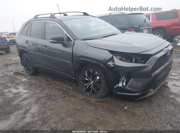 2T3E6RFV8PW041395 2023 TOYOTA RAV4 HYBRID Gray Przód prawy