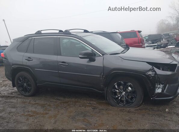 2T3E6RFV8PW041395 2023 TOYOTA RAV4 HYBRID Gray Widok wnętrza z tyłu