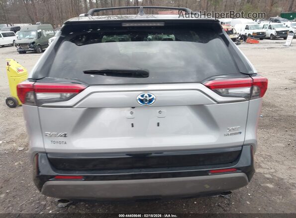 2T3EWRFV0KW045689 2019 TOYOTA RAV4 HYBRID Серебряный 