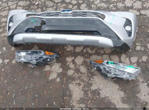 2T3EWRFV0KW045689 2019 TOYOTA RAV4 HYBRID Серебряный Вид щитка приборов