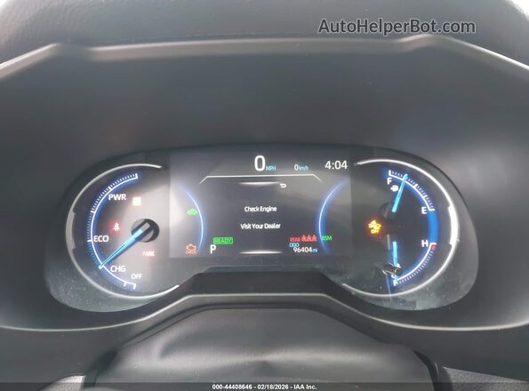 2T3EWRFV0KW045689 2019 TOYOTA RAV4 HYBRID Серебряный 