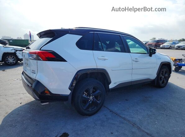 2T3EWRFV6LW095028 2020 TOYOTA RAV White Задня права чверть