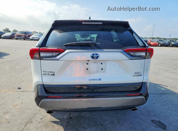 2T3EWRFV6LW095028 2020 TOYOTA RAV White Вид ззаду