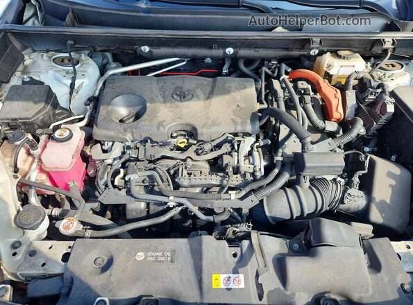 2T3EWRFV6LW095028 2020 TOYOTA RAV White Вид підкапотного простору