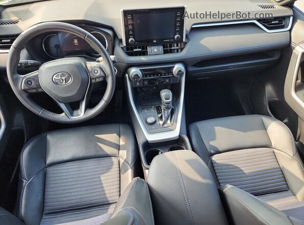 2T3EWRFV6LW095028 2020 TOYOTA RAV White Вид панелі приладів