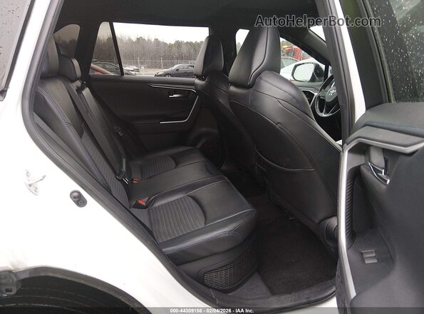 2T3EWRFV9KW040751 2019 TOYOTA RAV4 HYBRID White Widok naklejki z numerem VIN