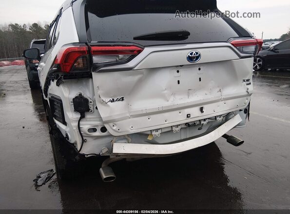 2T3EWRFV9KW040751 2019 TOYOTA RAV4 HYBRID White Widok z przodu