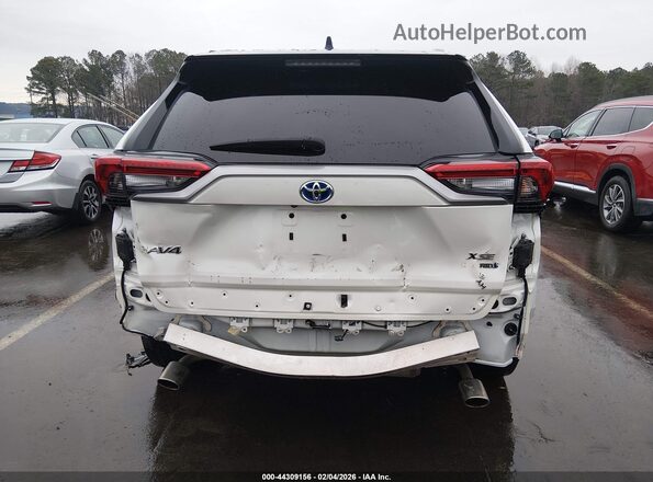 2T3EWRFV9KW040751 2019 TOYOTA RAV4 HYBRID White 