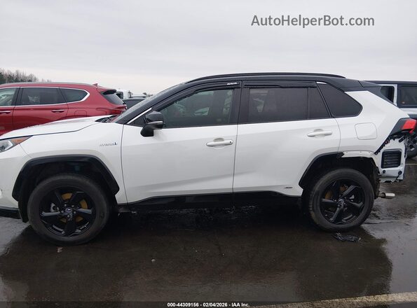 2T3EWRFV9KW040751 2019 TOYOTA RAV4 HYBRID White 