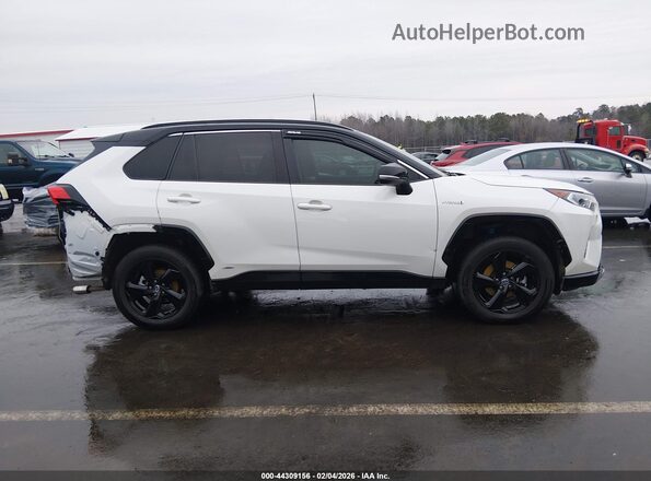 2T3EWRFV9KW040751 2019 TOYOTA RAV4 HYBRID White Widok wnętrza 360 stopni