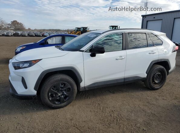 2T3F1RFV1KW027818 2019 TOYOTA LE White Vista tres cuartos delantera izquierda
