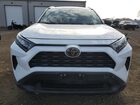 2019 Toyota Rav4 Le White vin: 2T3F1RFV1KW027818