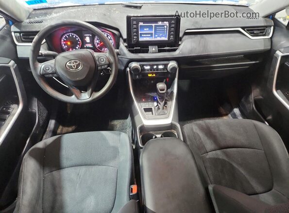 2T3F1RFVXKW048196 2019 TOYOTA LE Blue Widok deski rozdzielczej