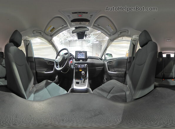 2T3F1RFVXKW048196 2019 TOYOTA LE Blue Widok naklejki z numerem VIN