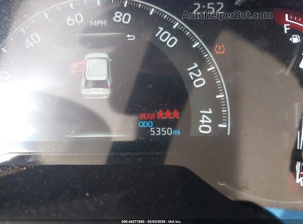 2T3G1RFV4SW583867 2025 TOYOTA LE Красный Вид задних сидений