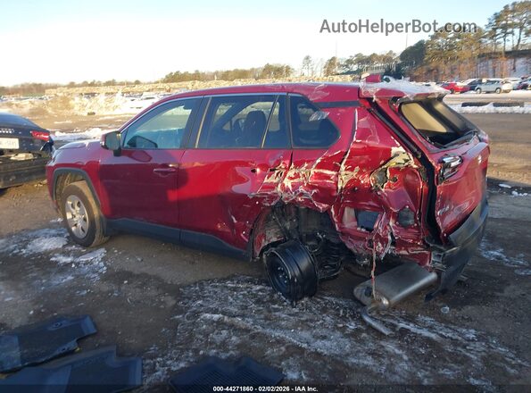 2T3G1RFV4SW583867 2025 TOYOTA LE Красный Задняя левая четверть