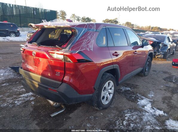 2T3G1RFV4SW583867 2025 TOYOTA LE Красный Задняя правая четверть