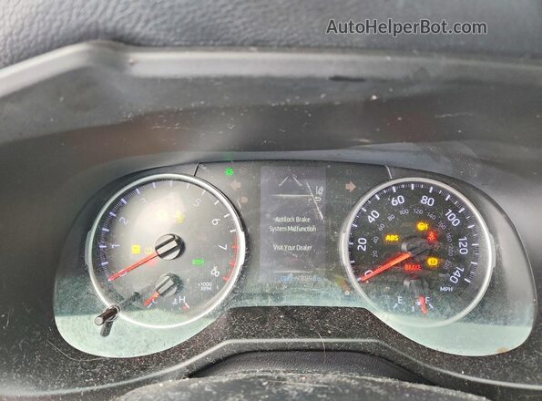 2T3G1RFV8KC007832 2019 TOYOTA LE Белый Вид щитка приборов