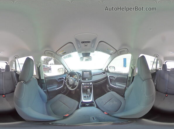 2T3G1RFV8KC007832 2019 TOYOTA LE Белый Панорамный вид салона 360°