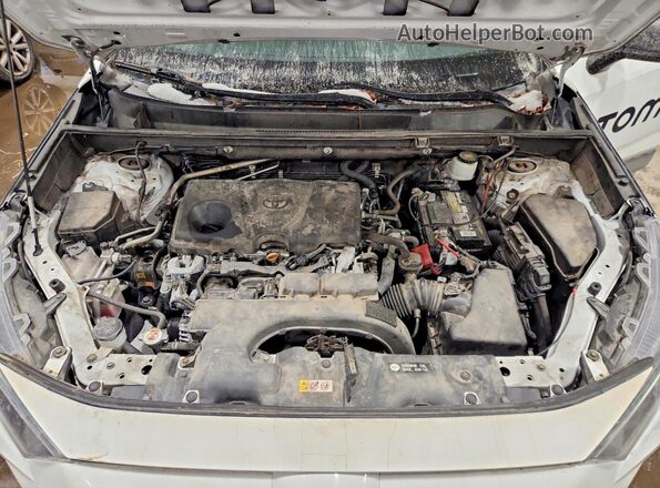 2T3H1RFV0KW004443 2019 TOYOTA LE Белый Вид подкапотного пространства