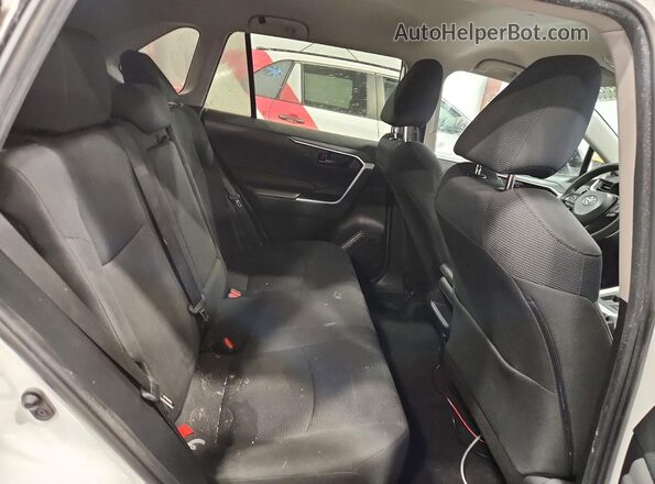 2T3H1RFV0KW004443 2019 TOYOTA LE Белый Вид задней части салона