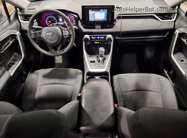 2T3H1RFV0KW004443 2019 TOYOTA LE Белый Вид панели приборов