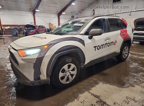 2T3H1RFV3KC020749 2019 TOYOTA LE White წინა მარცხენა ხედი სამი მეოთხედიდან