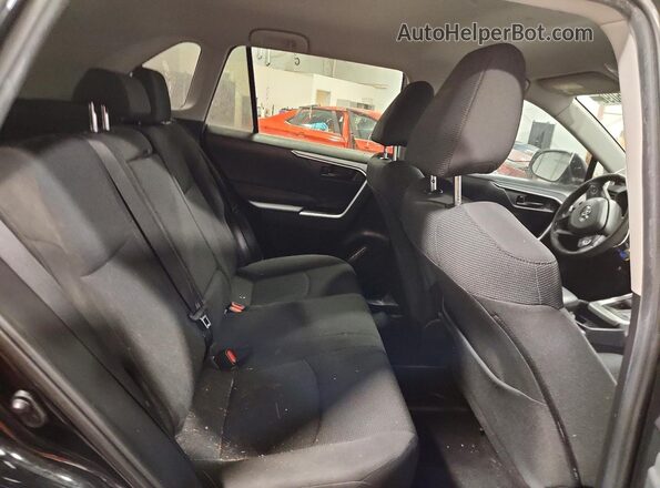 2T3H1RFV6KW004365 2019 TOYOTA LE Black Widok wnętrza z tyłu