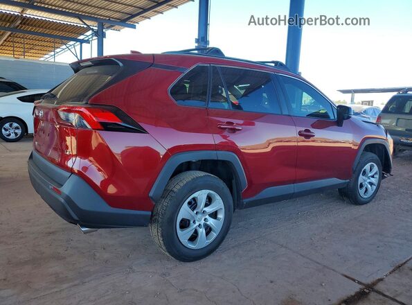 2T3H1RFVXKC016617 2019 TOYOTA LE Red Tył prawy