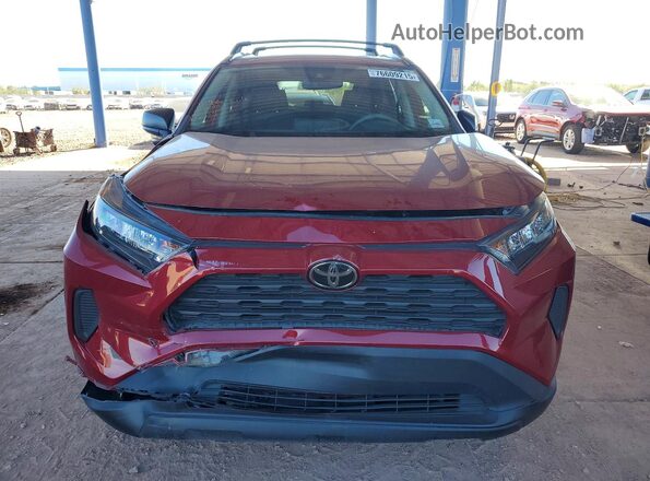 2T3H1RFVXKC016617 2019 TOYOTA LE Red Widok z przodu