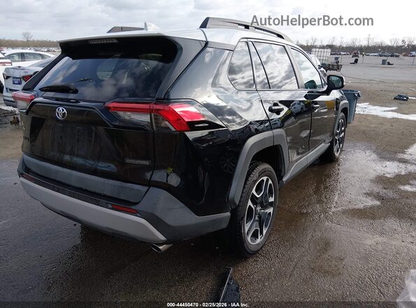 2T3J1RFV1KW034455 2019 TOYOTA RAV4 Black Trasero derecho