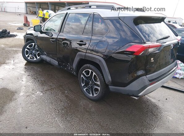 2T3J1RFV1KW034455 2019 TOYOTA RAV4 Black Trasero izquierdo