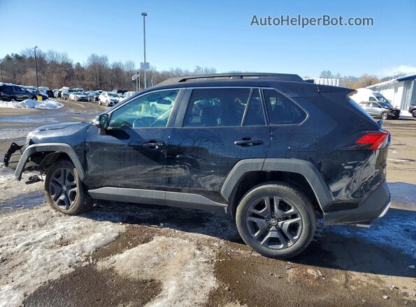 2T3J1RFV1NW276697 2022 TOYOTA RAV4 Black Tył lewy