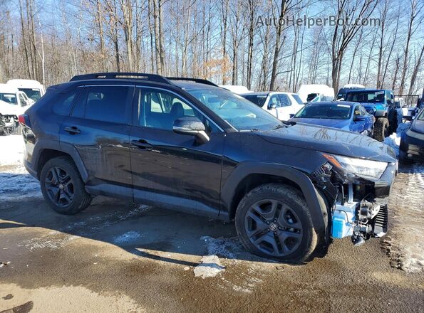 2T3J1RFV1NW276697 2022 TOYOTA RAV4 Black Przód prawy