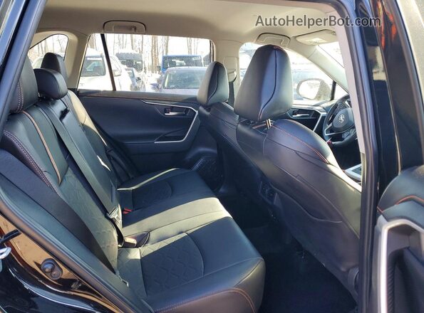 2T3J1RFV1NW276697 2022 TOYOTA RAV4 Black Widok wnętrza z tyłu