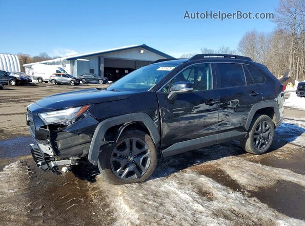 2T3J1RFV1NW276697 2022 TOYOTA RAV4 Black Przód lewy