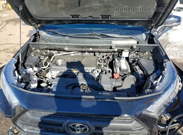 2T3J1RFV1NW276697 2022 TOYOTA RAV4 Black Widok komory silnika
