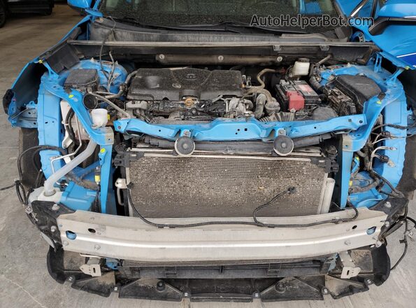 2T3J1RFV3LC097656 2020 TOYOTA RAV4 Blue Engine compartment view