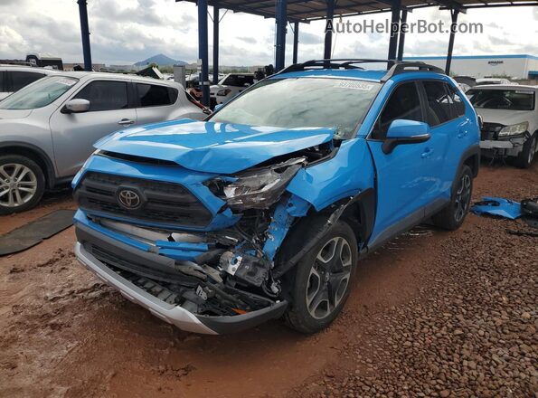 2T3J1RFV6LC113770 2020 TOYOTA RAV4 Синий Передняя левая четверть