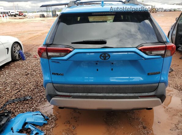 2T3J1RFV6LC113770 2020 TOYOTA RAV4 Синий Вид сзади