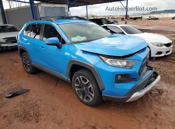 2T3J1RFV6LC113770 2020 TOYOTA RAV4 Синий Передняя правая четверть