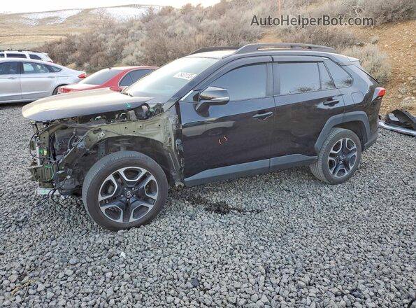 2T3J1RFV7KW059831 2019 TOYOTA RAV4 Black Front left