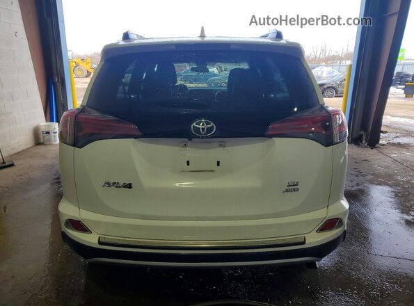2T3JFREV7HW574341 2017 TOYOTA RAV4 White Widok z tyłu