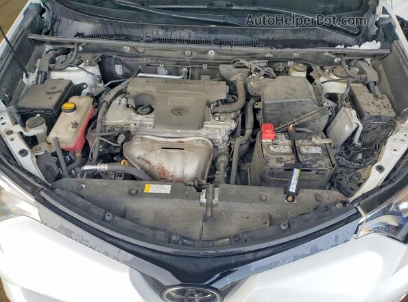 2T3JFREV7HW574341 2017 TOYOTA RAV4 White Widok komory silnika